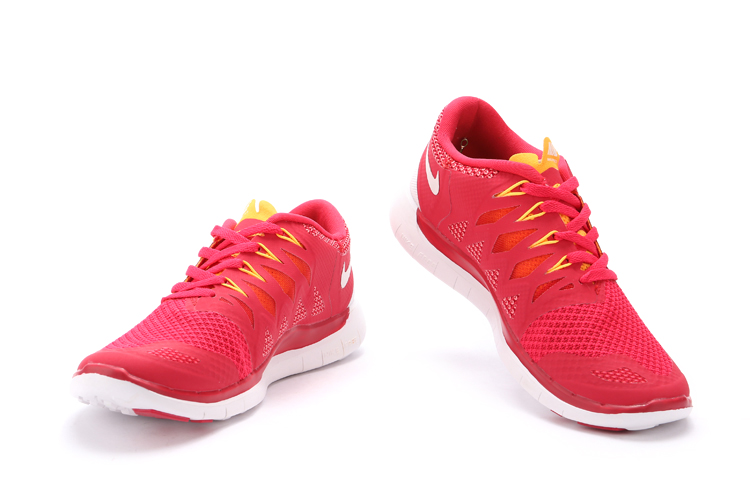 Nouveau Nike Free 5.0 plus les hommes de jaune o blanc rouge chaussures de course (3)
